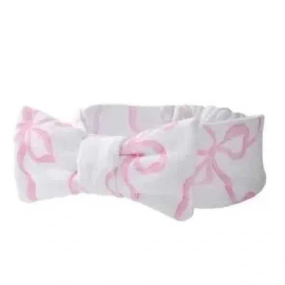 NWOT LoveShackFancy Bow Face Wash Beauty Headband Onesize retail $45 - Picture 3 of 11